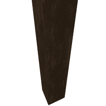 Sharp Wooden Pillar {4} 0.5M 3
